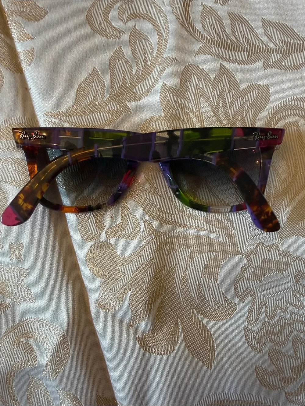 Ray-Ban Multicolor Tortoiseshell Wayfarer Sunglasses